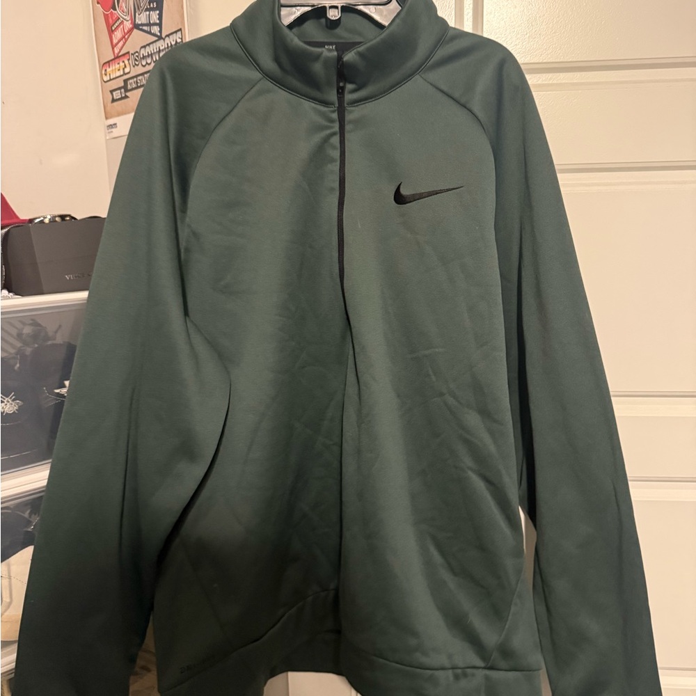 Nike Men's Dark Green Performance Jacket